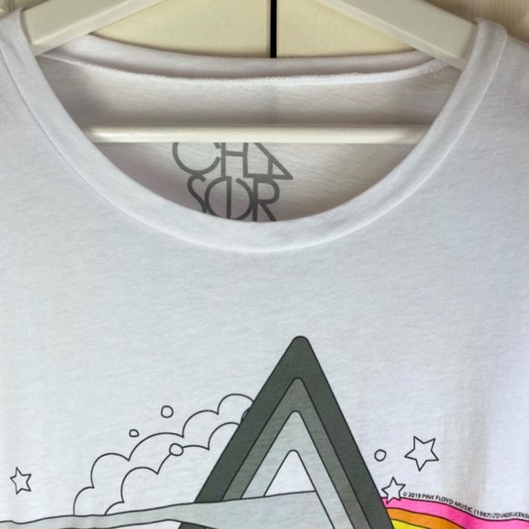 ChaSer Pink Floyd Neon Stripes T-shirt - Picture 2 of 5